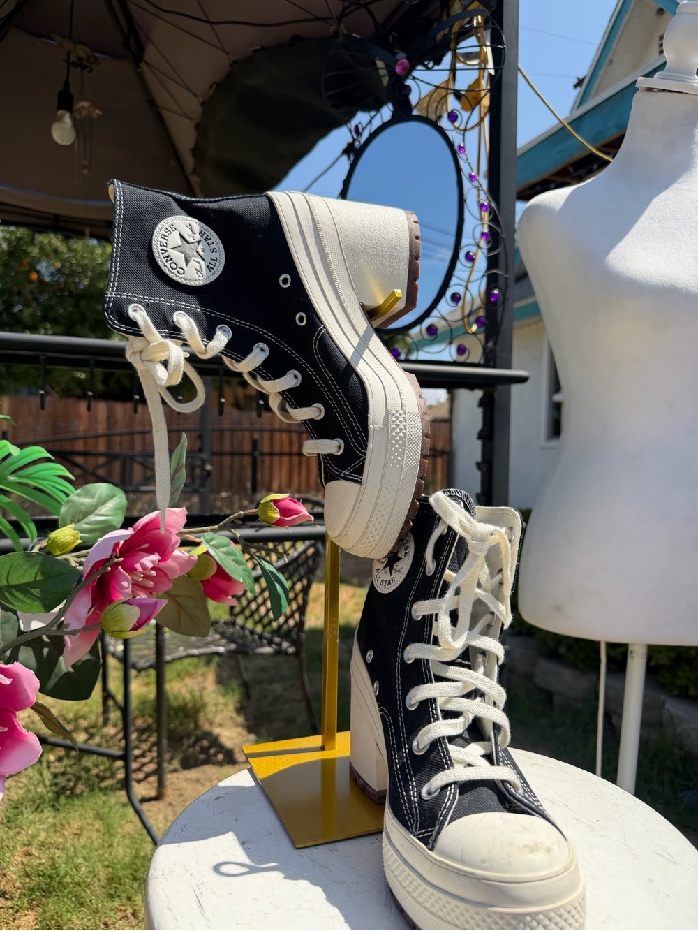 Converse Chuck 70 De Luxe Heel - Black / A05347C / Shoes Expedited